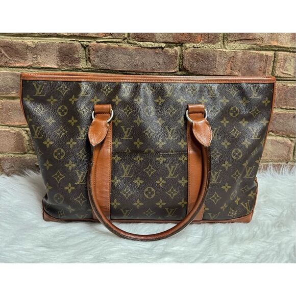 LOUIS VUITTON Authentic Monogram Sac Weekend Bag - Picture 2 of 13